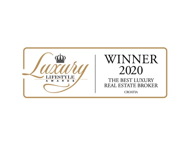 Alpha Luxe Group Ejendomme, modtager af Lifestyle Luxury Award 2020, fremragende i Istrien